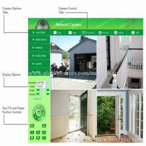 Factory price waterproof and weatherproof outdoor wireless security cameras